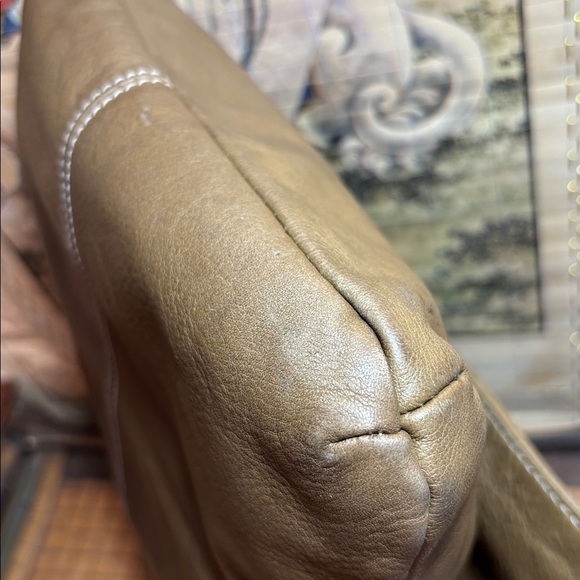 Avorio Italy Leather Crossbody Bag Tan Festival Messenger w Bosca Italian Wallet - Picture 11 of 17